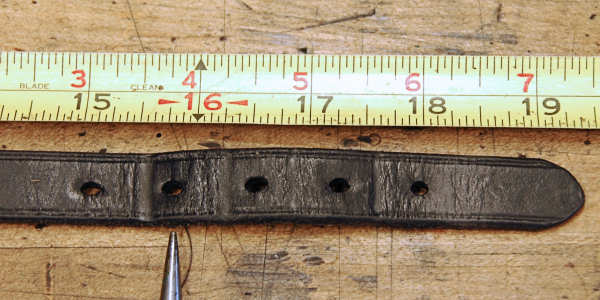 Measuring length of collar