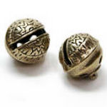 Antique Eastlake bell by Bevin, rivet base, size #2, 1 1/4 in.