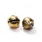 Antique round ridge bell, rivet base, size #2, 1 1/4 in.