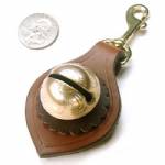 Key fob, antique sleigh bell