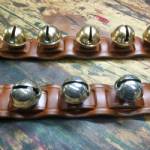 8-bell straps, antique bells, one of a kind