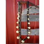 Unlined draft-style neck strap, 13 modern bells