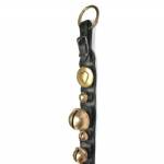 Display strap with 15 bells and 2 brass buckle covers