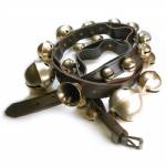 Rivet strap with 20 graduated bells, 1 open bell