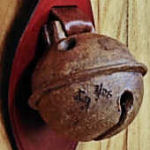 Door straps with ceramic bells