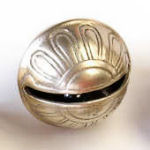 New petal bell, gold color, size #13, 2 5/8 in.
