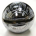 New petal bell, silver color, size #14, 2 3/4 in.
